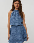 STUDIO AMAYA JURK JOLE DRESS DENIM BLUE