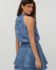 STUDIO AMAYA JURK JOLE DRESS DENIM BLUE