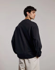 AEDEN SWEATER ARIS LONGSLEEVE TEE BLACK