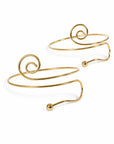 COSTER COPENHAGEN ARM CUFF - 2 PACK GOLD