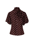 COSTER COPENHAGEN BLOUSE WITH DOTS DOT PRINT