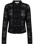 A-VIEW BLOUSE BETTI LACE SHIRT BLACK