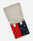 A-DAM UNDERWEAR BOXER 2 PACK PIZZA