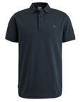 CAST IRON POLO FINE PIQUE STRETCH ESSENTIAL SEA STORM