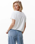 CATWALK JUNKIE T-SHIRT WITH ELASTIC RELAXED FIT OFF WHITE