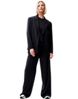 CATWALK JUNKIE BLAZER RELAXED FIT PINSTRIPE BLACK