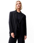 CATWALK JUNKIE BLAZER RELAXED FIT PINSTRIPE BLACK