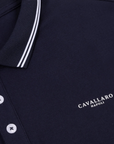 CAVALLARO POLO ANDRIANO DARK BLUE
