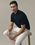 CAVALLARO POLO CASCO DARK BLU