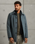 CAST IRON JAS FUSCLER SEMI LONG JACKET SOFTSHELL GREY