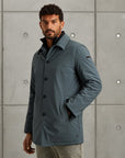 CAST IRON JAS FUSCLER SEMI LONG JACKET SOFTSHELL GREY