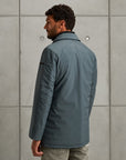 CAST IRON JAS FUSCLER SEMI LONG JACKET SOFTSHELL GREY
