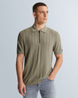 CAST IRON POLO REGULAR FIT SOSO STRETCH DRIED SAGE
