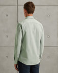 CAST IRON OVERHEMD TWILL JERSEY 2 TONE SHIRT PURITAN GRAY
