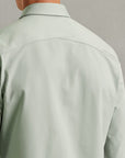 CAST IRON OVERHEMD TWILL JERSEY 2 TONE SHIRT PURITAN GRAY