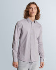 CAST IRON OVERHEMD TWILL JERSEY 2 TONE COSMIC SKY