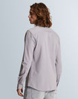 CAST IRON OVERHEMD TWILL JERSEY 2 TONE COSMIC SKY