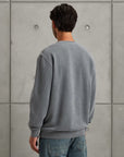 CAST IRON SWEATER R-NECK RELAXED FIT STORMY WEATHER