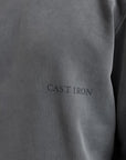 CAST IRON SWEATER R-NECK RELAXED FIT STORMY WEATHER