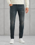 CAST IRON JEANS SHIFTBACK TAPERED SHADOW USED DARK