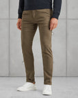 CAST IRON CHINO RISER STRETCH CAMEL
