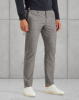 CAST IRON PANTS FALTURE RELAXED WOOL-LOOK CHINO GREY