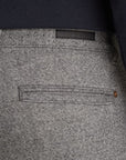 CAST IRON PANTS FALTURE RELAXED WOOL-LOOK CHINO GREY