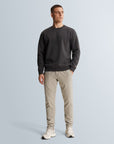 CAST IRON PANTS CYLAS TAPERED FIT CHINO MEGDA POWER ALUMINUM