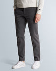 CAST IRON PANTS CYLAS TAPERED FIT CHINO MEGDA POWER BLACK SAND