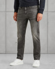 CAST IRON JEANS VALVER REGULAR IRON GREY WASH