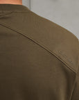 CAST IRON T-SHIRT R-NECK REGULAR FIT INTERLOCK CROCODILE