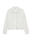 CATWALK JUNKIE BLOUSE TUCK IN STRIPE OFF WHITE