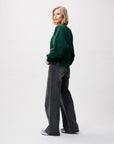 CATWALK JUNKIE SWEATER WITH V-NECK PINE FOREST