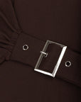 STUDIO AMAYA BLOUSE ROOS BROWN
