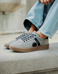 BLACKSTONE MEN SCHOENEN QUARTZ AUDEN GUN METAL GREY