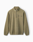 FORÉT SWEATSHIRT ELM HALFZIP ARMY