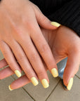 FREAKY NAILS GELNAGELS PRESS-ON BUTTER YELLOW ♥