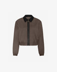 FIFTH HOUSE BOMBER JACKET JAZ CONTRASTERENDE DETAILS CHOCOLATE MARTINI