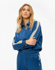 FIFTH HOUSE JAS GINO TRACK JACKET DEJAVU BLUE