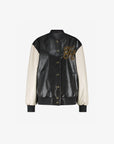 FIFTH HOUSE JACKET JUDE VARSITY BOMBERJACK BLACK/SOFT WHITE