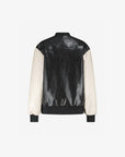 FIFTH HOUSE JACKET JUDE VARSITY BOMBERJACK BLACK/SOFT WHITE