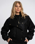 FIFTH HOUSE JACKET JETT BOMBER BLACK