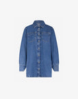 FIFTH HOUSE BLOUSE JENA LONG FRESH BLUE