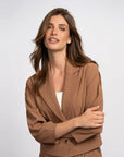 FIFTH HOUSE TOP IVEY BLAZER DARK CAMEL