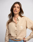 FIFTH HOUSE BLOUSE IMANI HUMMUS