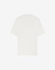 FIFTH HOUSE T-SHIRT JINNYS LOGO PRINT SOFT WHITE