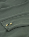 FIFTH HOUSE TOP JADAS BASIC RIBBED ASH GREEN