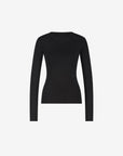 FIFTH HOUSE TOP JADAS BASIC RIBBED BLACK