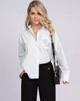 FIFTH HOUSE BLOUSE FAITH ICE BLUE