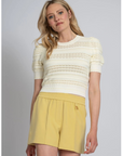 FIFTH HOUSE SHORT GWENN ELASTISCHE TAILLEBAND MISTED YELLOW
